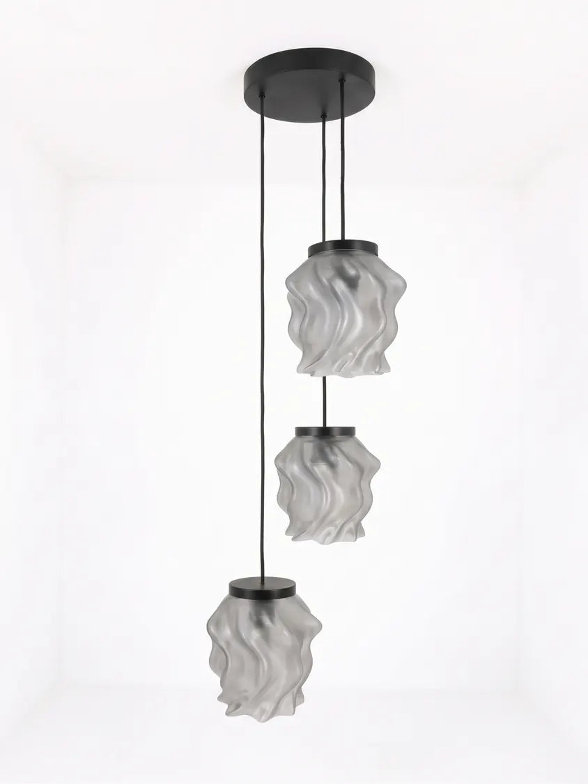 Flora Trio in Grau