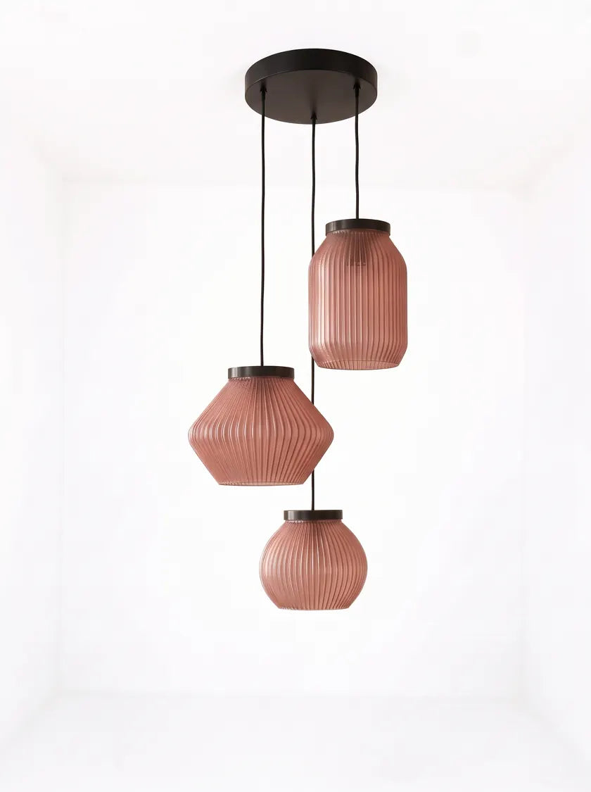 Luma Trio in Burgundy