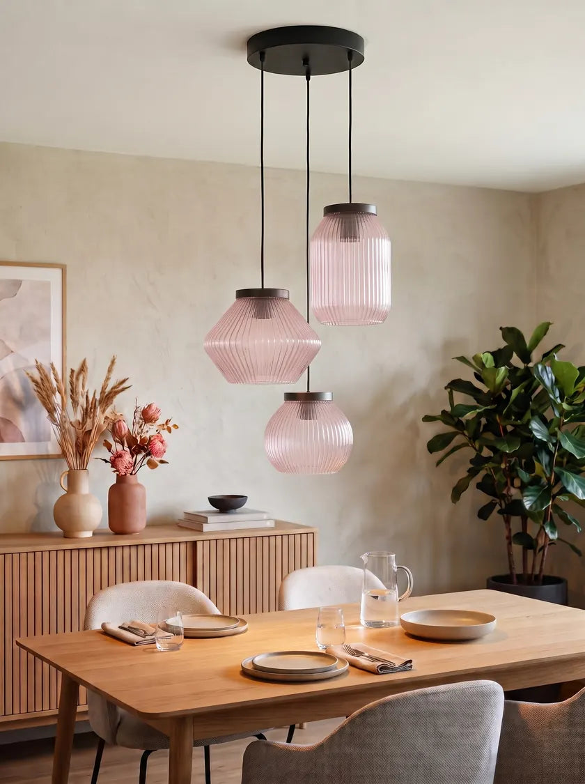Luma Trio Rosé im Raum